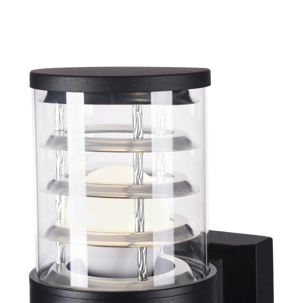Aplica de perete pentru exterior din Sticla Transparent L10x17xH20cm Bronx