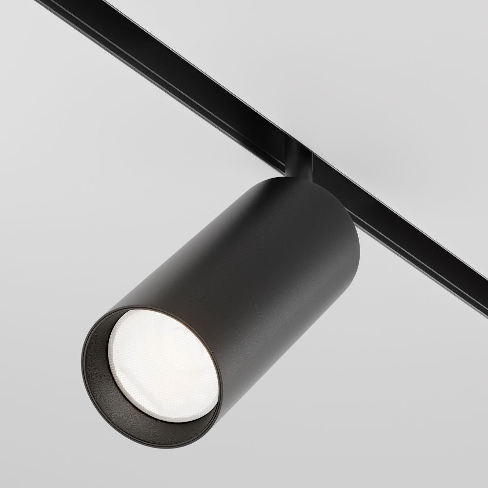 Spot pentru sina magnetica Exility din Aluminiu Negru 20W 1500lm 4000k L15xH21cm Focus LED