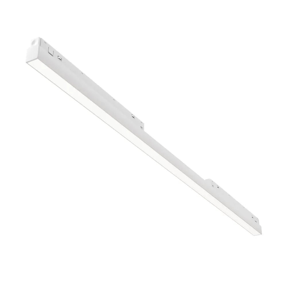 Spot dimabil pentru sina Exility din Aluminiu Alb H4.4xL90.4cm 30W 1650lm 2700-6000k Basis