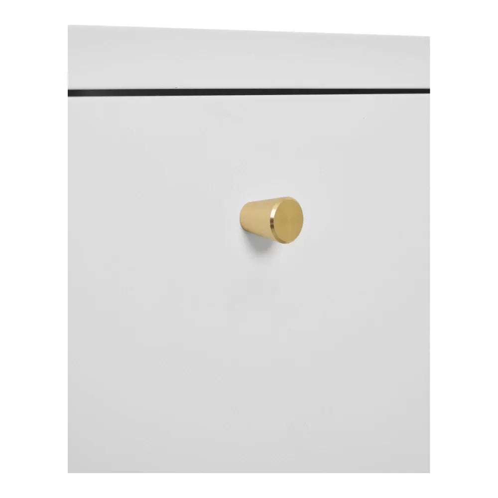 Noptiera din Metal Alb L40xH60cm Dalby