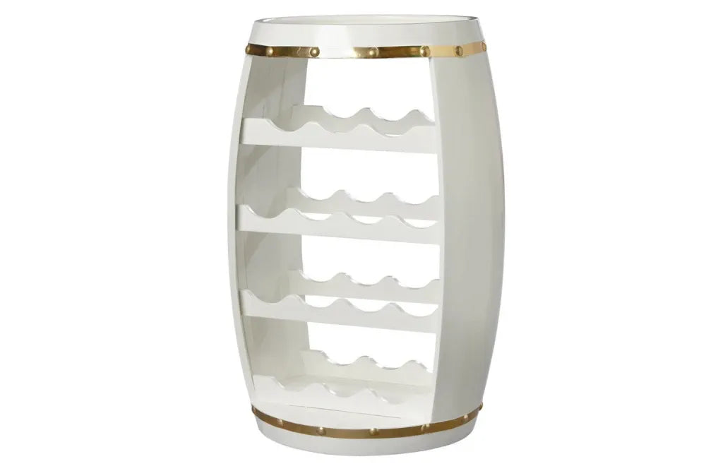 Suport pentru depozitarea sticlelor de vin din Lemn de pin Alb H63xL42cm Bodega