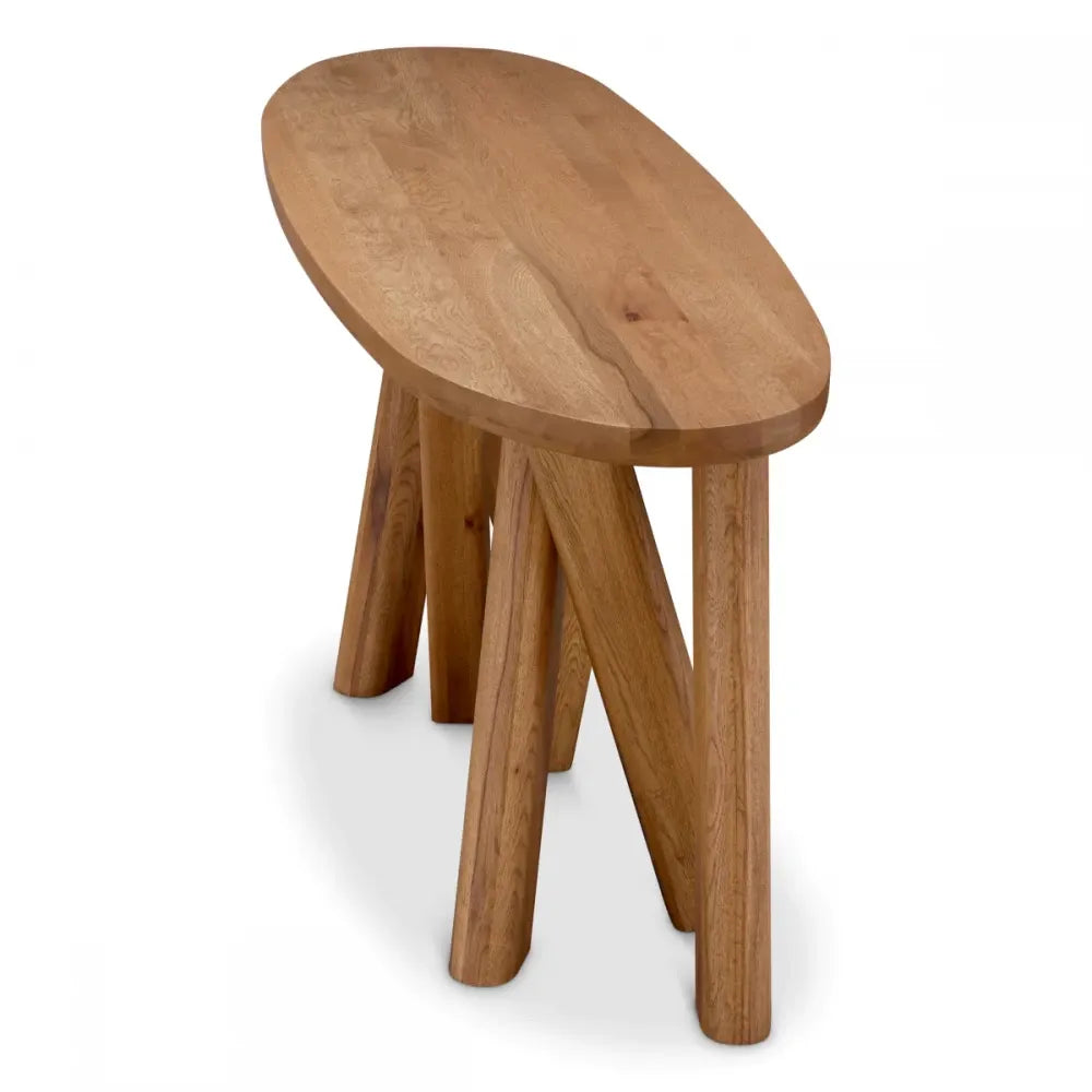 Consola din Lemn de stejar Maro L160xH76.5cm Bayshore Eichholtz
