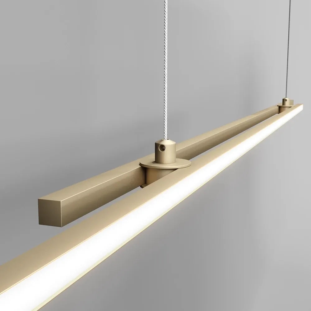 Lustra din Aluminiu Alama H120xL150cm 48W 2200lm 4000k Halo