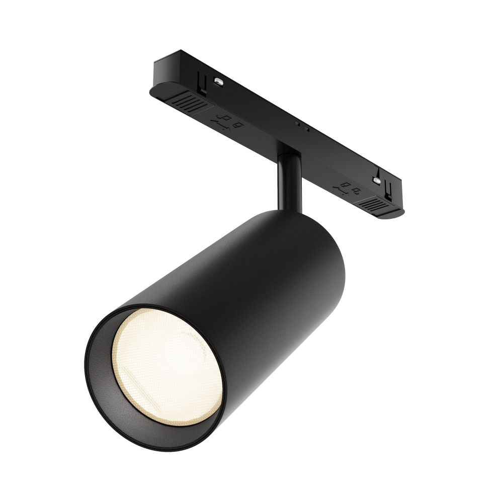 Spot pentru sina magnetica Exility din Aluminiu Negru 20W 1400lm 3000k L15xH21cm Focus LED