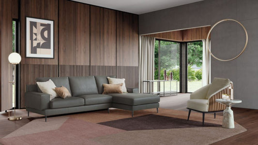 Coltar fix 3 locuri Kennedy stil Modern L274cm