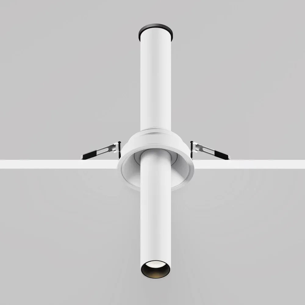 Spot incastrat din Aluminiu Alb H31.6xD3cm 7W 460lm 3000k Focus T