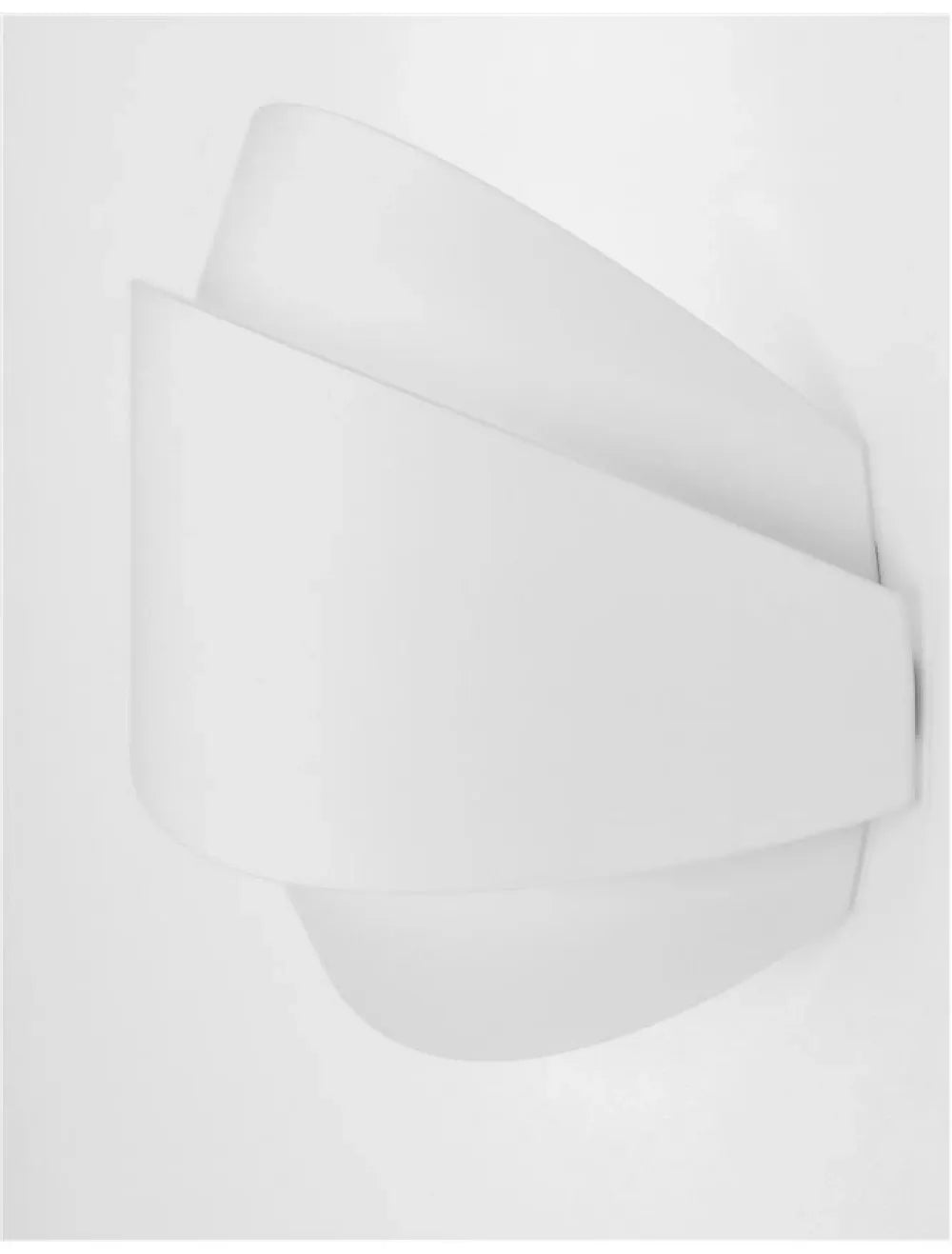 Aplica de perete structura din Metal Alb si abajur din Acrilic  H16xL28.5cm IP20 20W 1183lm 3000k ASTRID