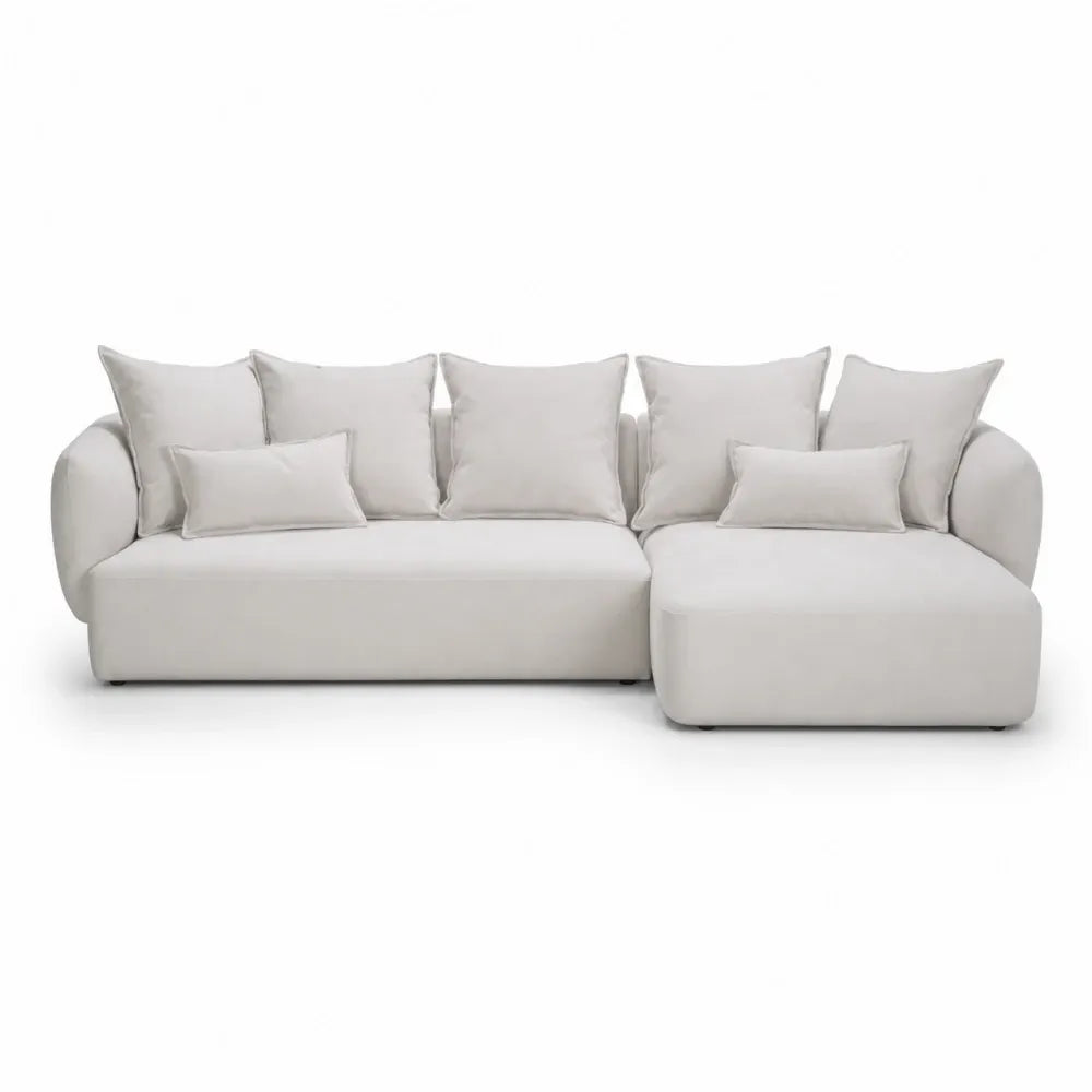 Coltar fix cu perne Bej Alba L297x145cm