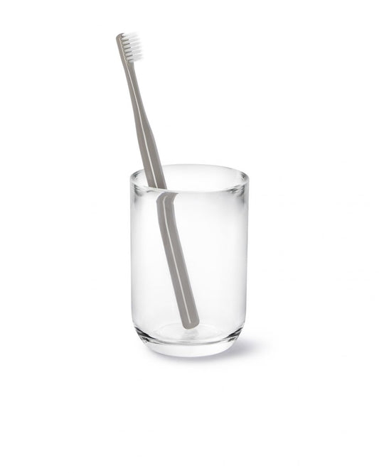Suport periute de dinti din Acrilic Transparent Junip D7xH10cm