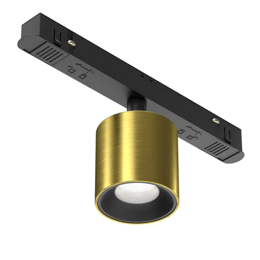 Spot dimabil smart pentru sina Exility din Aluminiu Alama H9.6xL19.3cm 7W 390lm 2700-6000k Alfa S