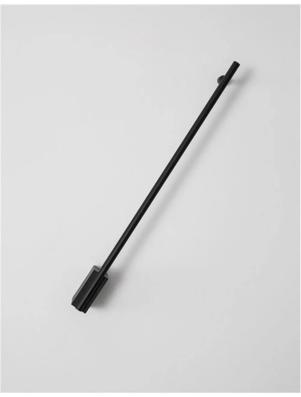Aplica de perete din Aluminiu Negru H3.5xL60cm IP20 10W 366lm 3000k GROPIUS