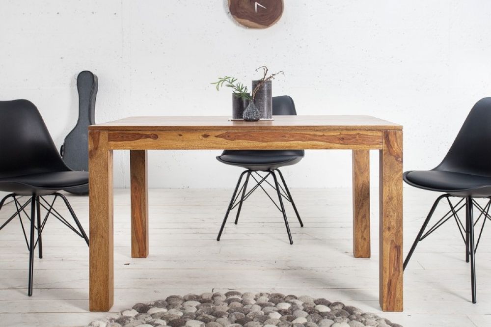 Masa extensibila dreptunghiulara din Lemn de palisandru Maro de 6-8 persoane L120/200x80cm Lagos