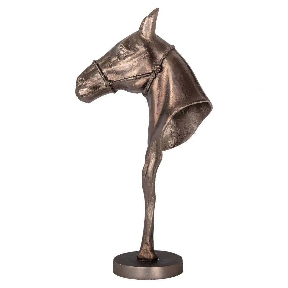Obiect decorativ din Aluminiu Alama antichizata L35xH63.5cm Jolly Richmond interiors