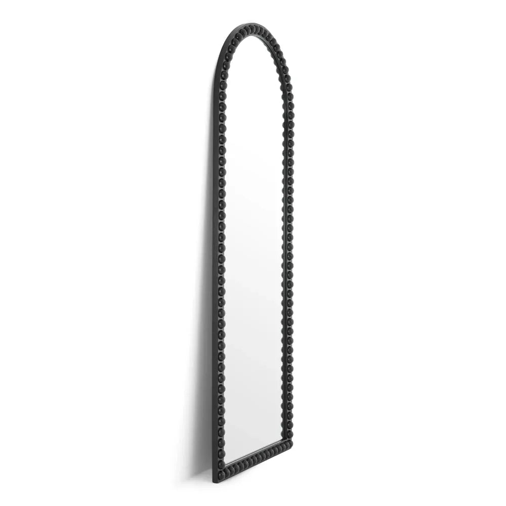 Oglinda cu rama din Lemn Negru L93xH245cm Kenton L Eichholtz