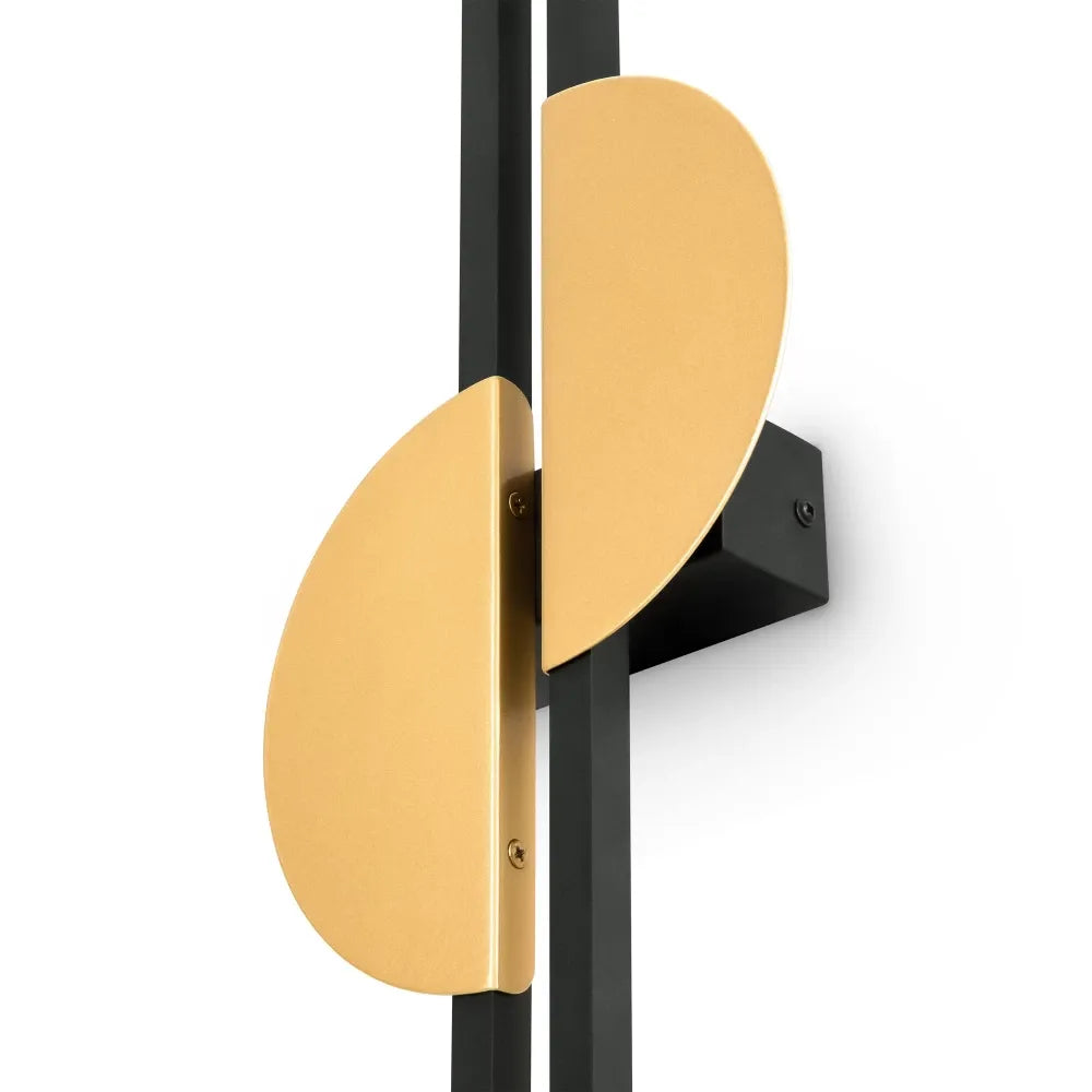 Aplica perete din Aluminiu Negru H79xL6cm Skyline