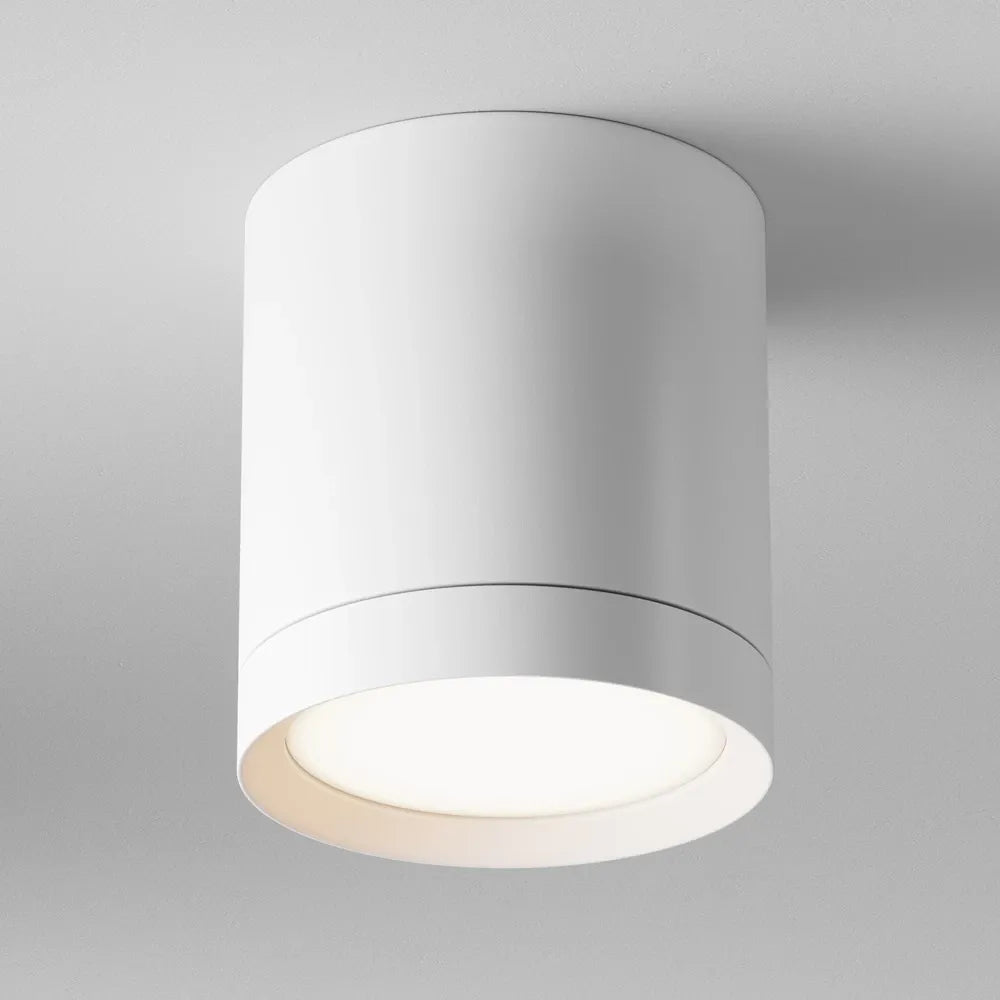 Spot aplicabil din Aluminiu Alb H10xD8.5cm IP 20 GX53 15W Hoop