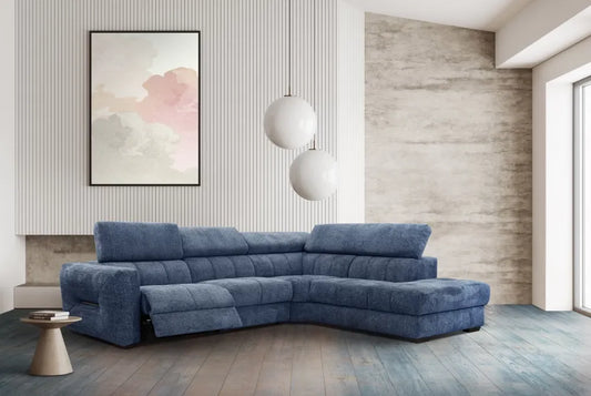 Coltar customizabil in forma de L cu recliner 298cm Espero