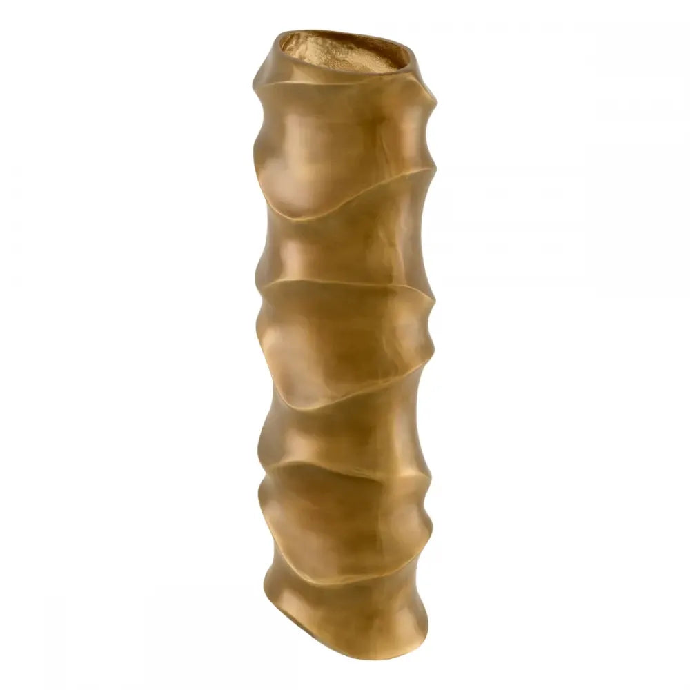 Vaza decorativa din Aluminiu Alama L18.5xH41cm Rapho Eichholtz