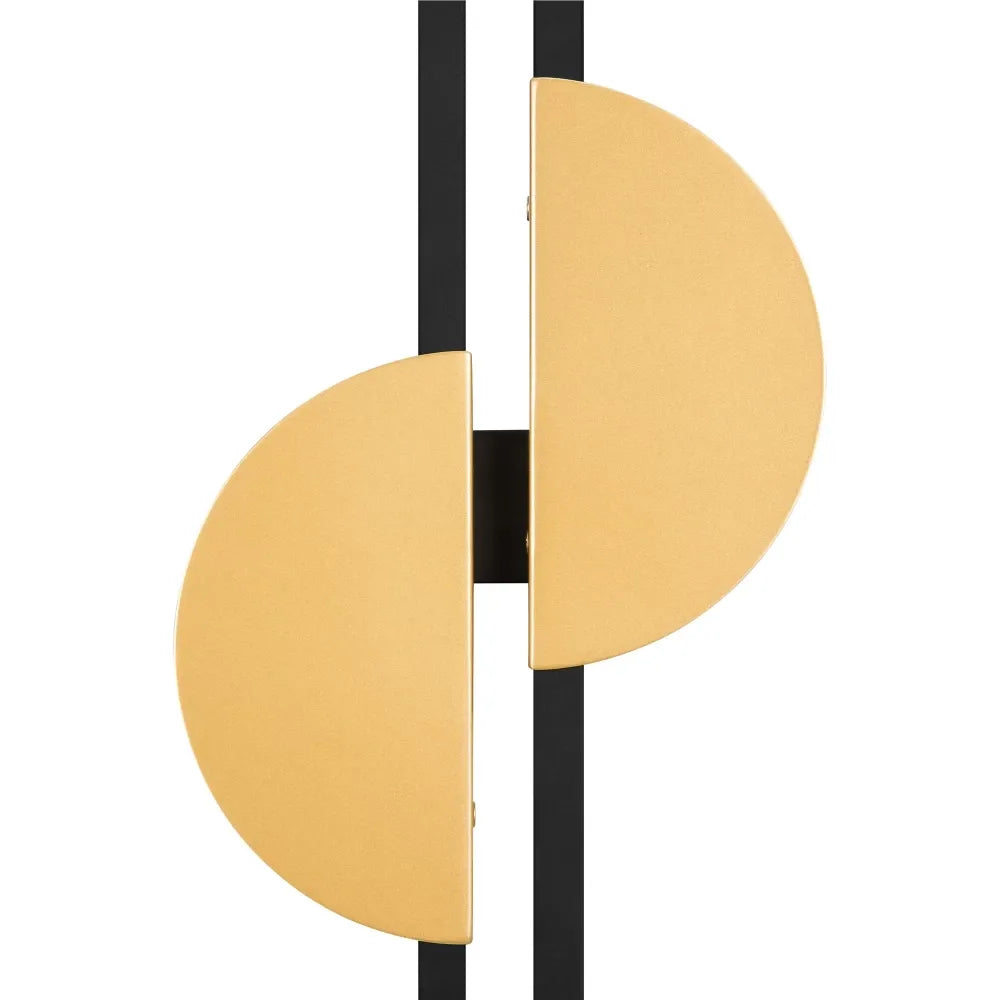 Aplica perete din Aluminiu Negru H79xL6cm Skyline