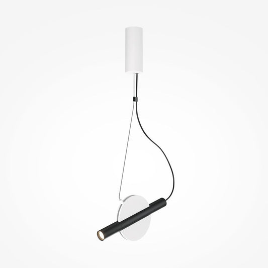 Pendul din Metal Alb D30xH220cm Enigma