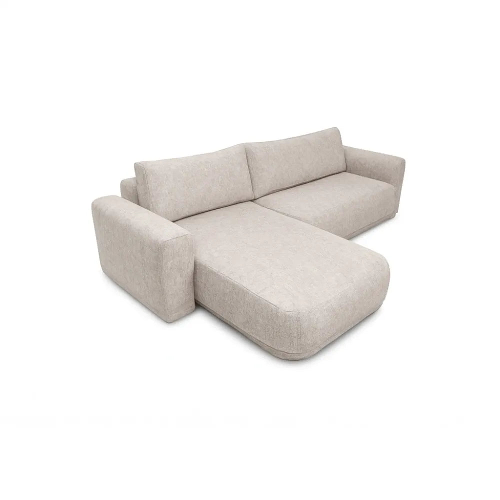 Coltar extensibil si spatiu pentru depozitare Maestro reversibil bej L270x170cm