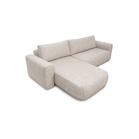 Coltar extensibil si spatiu pentru depozitare Maestro reversibil bej L270x170cm