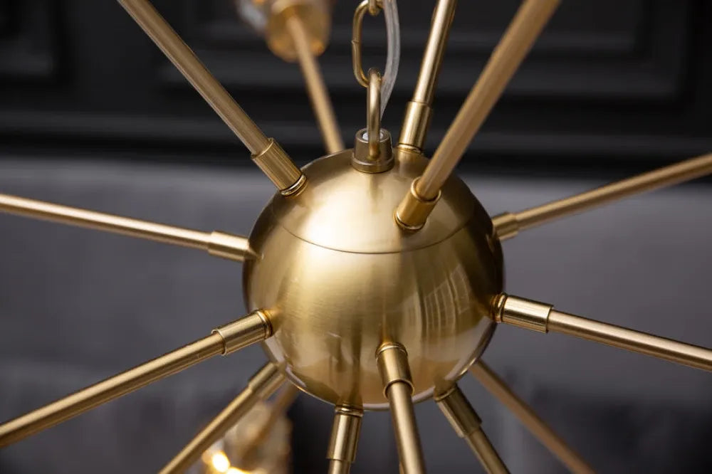Lustra din Metal Auriu L87xH142cm SPUTNIK