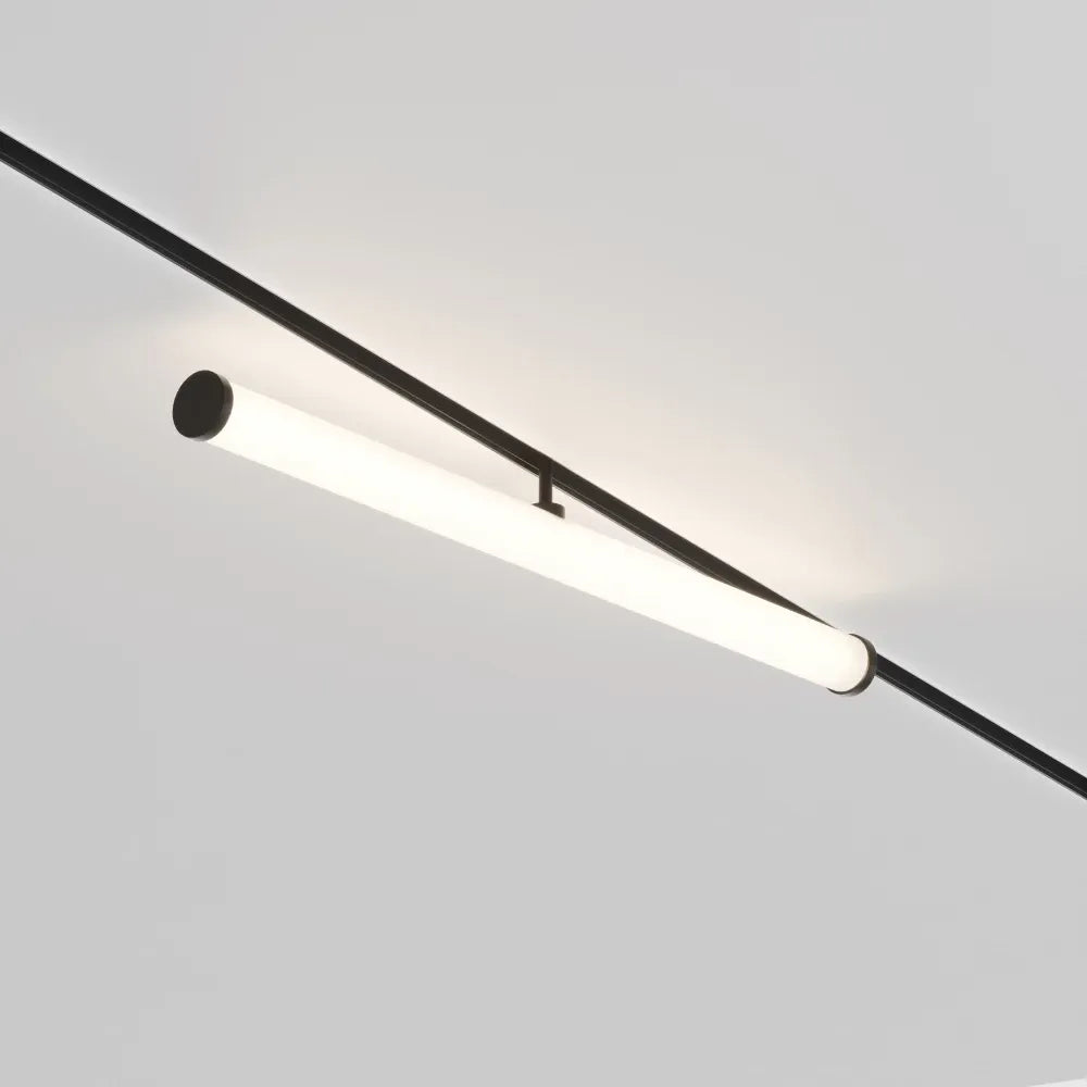 Spot pentru sina magnetica Exility din Aluminiu Negru 25W 1880lm k L60xH10cm Larc