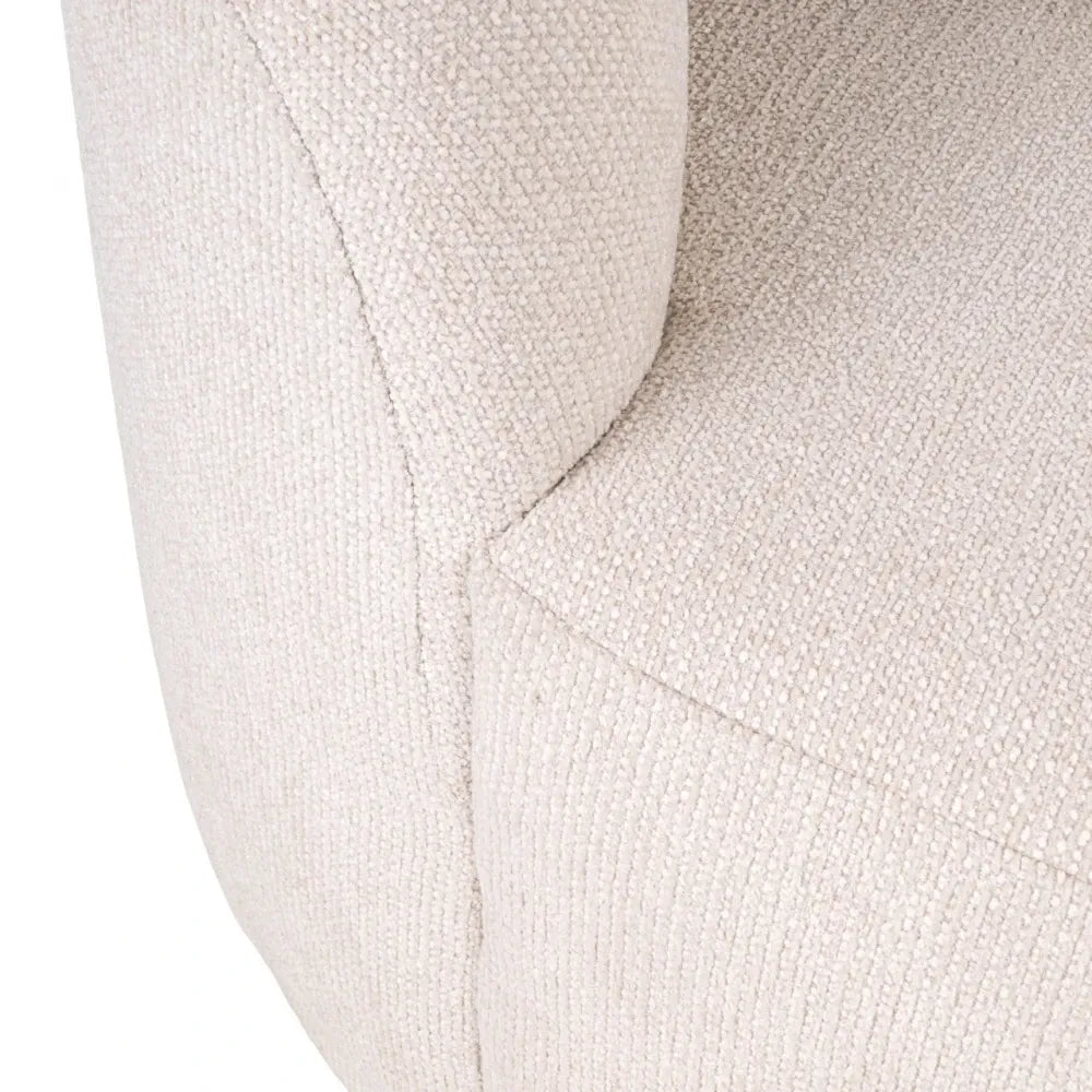 Canapea fixa tapitata cu Stofa Crem L220cm Emma Richmond interiors
