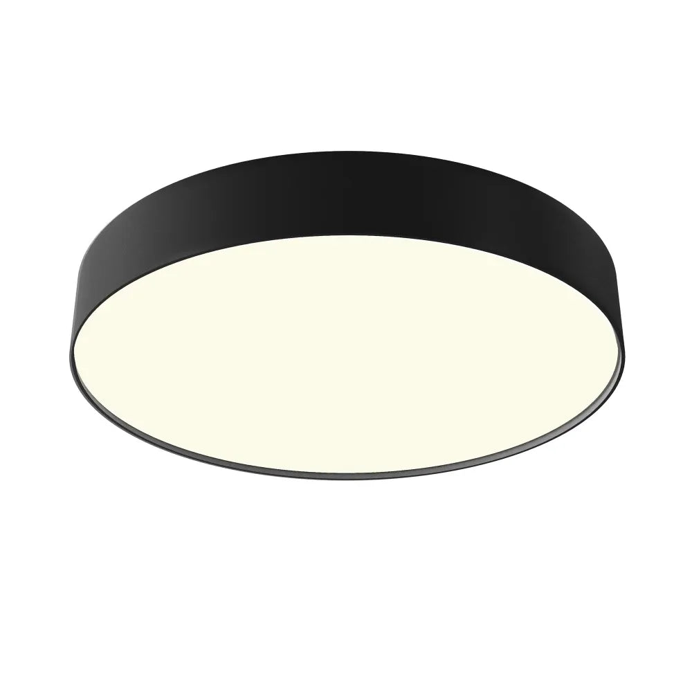 Plafoniera din Aluminiu Negru H6xD40cm Zon