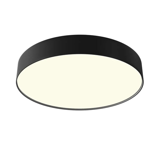 Plafoniera din Aluminiu Negru H6xD40cm Zon