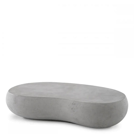 Masuta de cafea pentru exterior din Beton armat cu fibra de sticla Gri H32xL160cm Prime Eichholtz