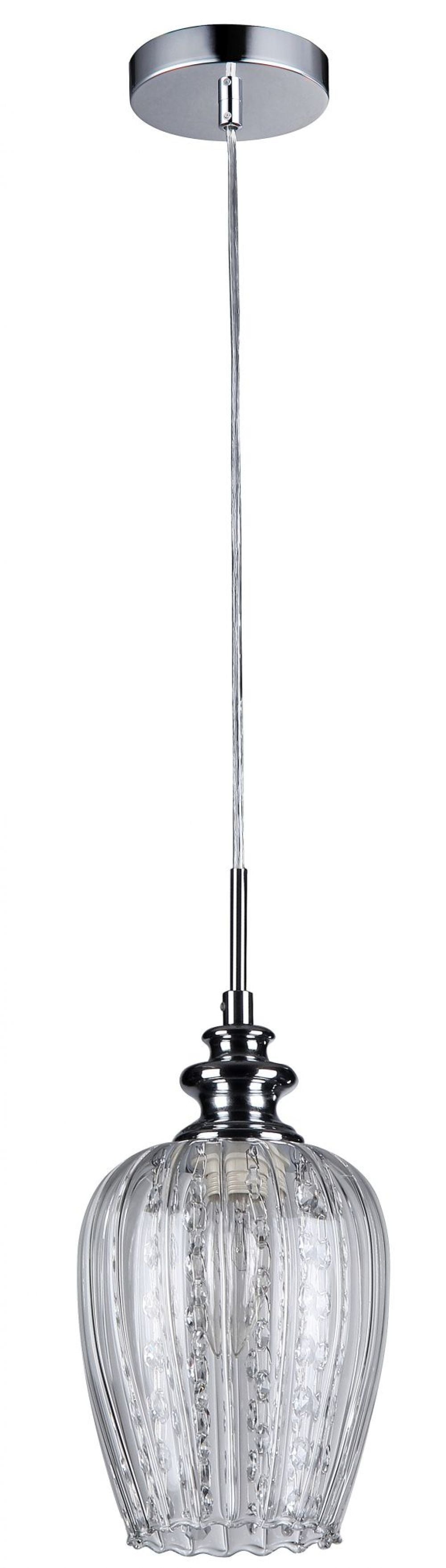 Pendul cu inaltime reglabila din Sticla Transparent D14xH100cm Blues