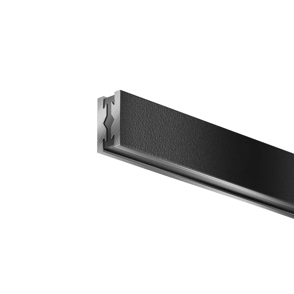 Sina 2 metru Flarity din Aluminiu Negru H1.5xL200cm Flarity