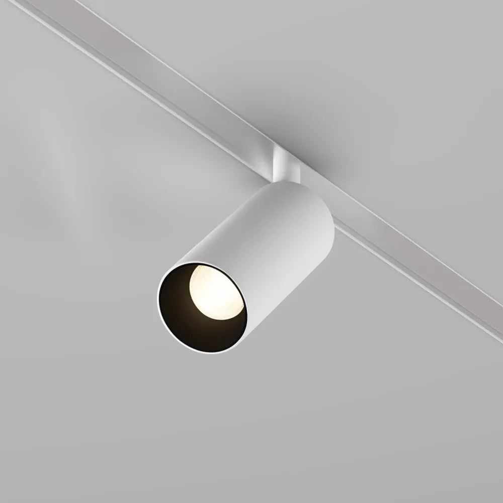 Spot dimabil smart pentru sina Exility din Aluminiu Alb H14.8xL19.3cm 5W 420lm 2700-6000k Focus LED