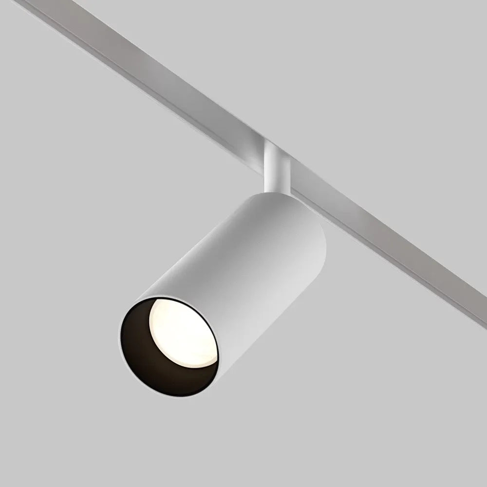 Spot pentru sina magnetica Exility din Aluminiu Alb 12W 970lm 3000k L13xH19cm Focus LED