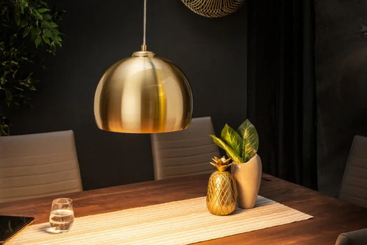 Pendul din Metal Auriu D30xH22cm GOLDEN BALL