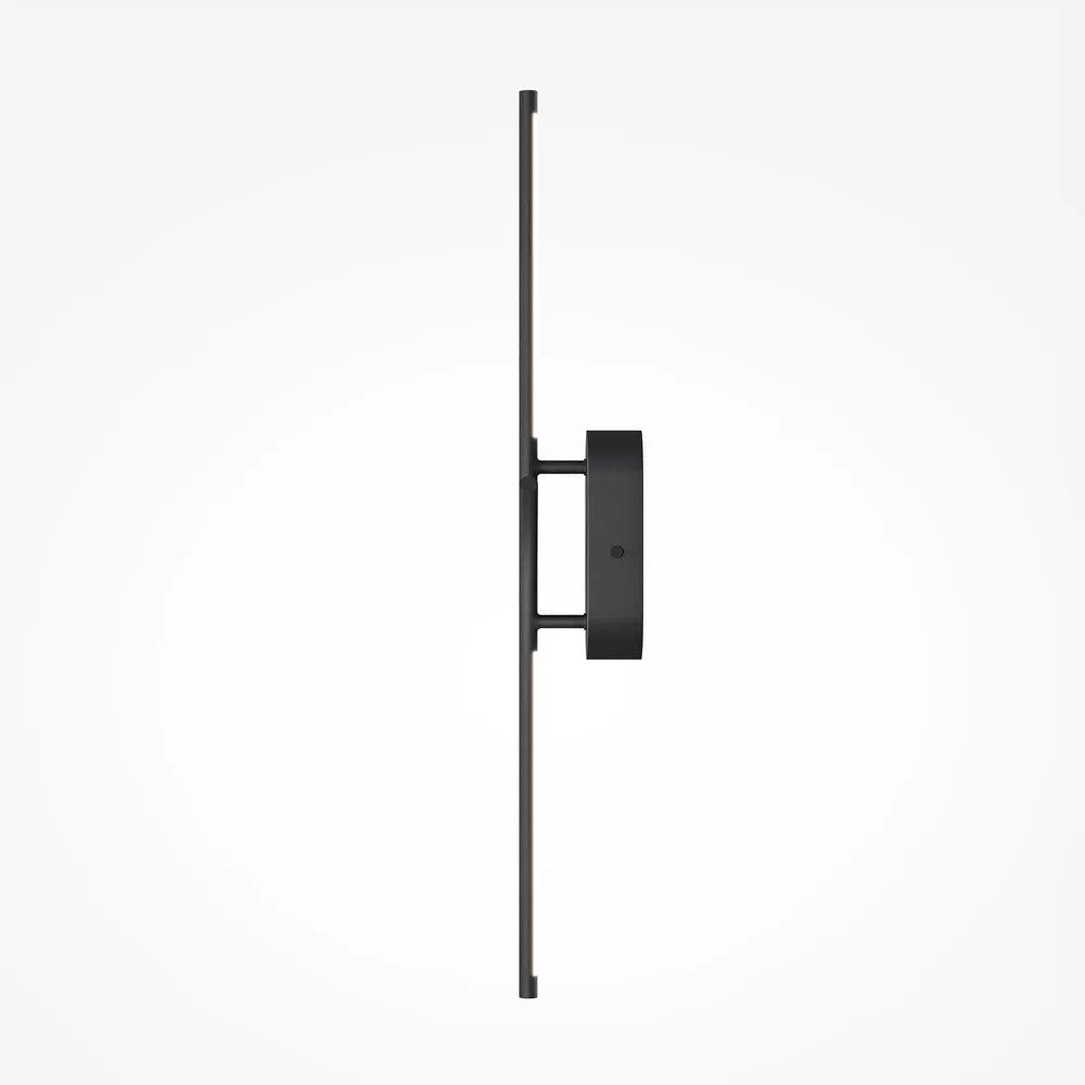 Aplica de perete din Metal Negru H63xL10cm IP20 6W 3000K Renaissance