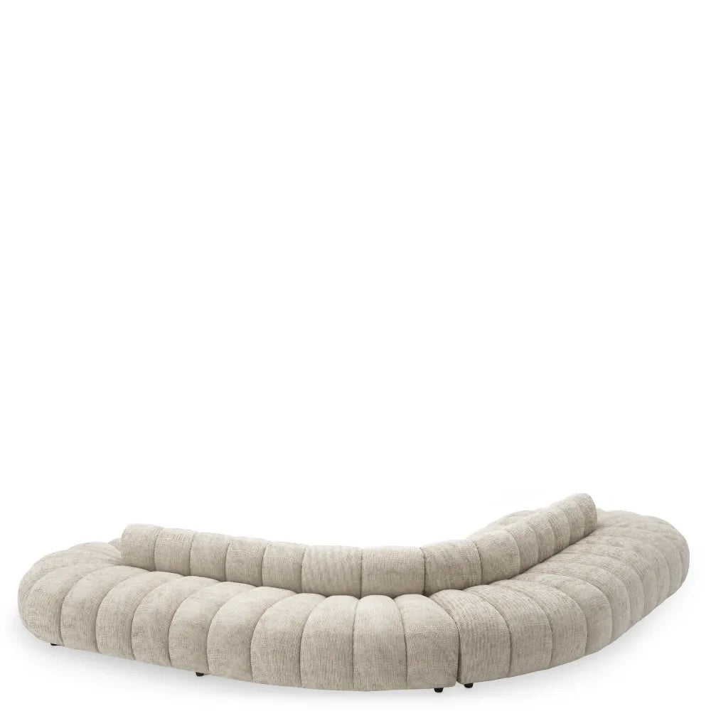 Coltar tapitat cu Stofa Creststone  L331xA331xH60cm Alison Eichholtz