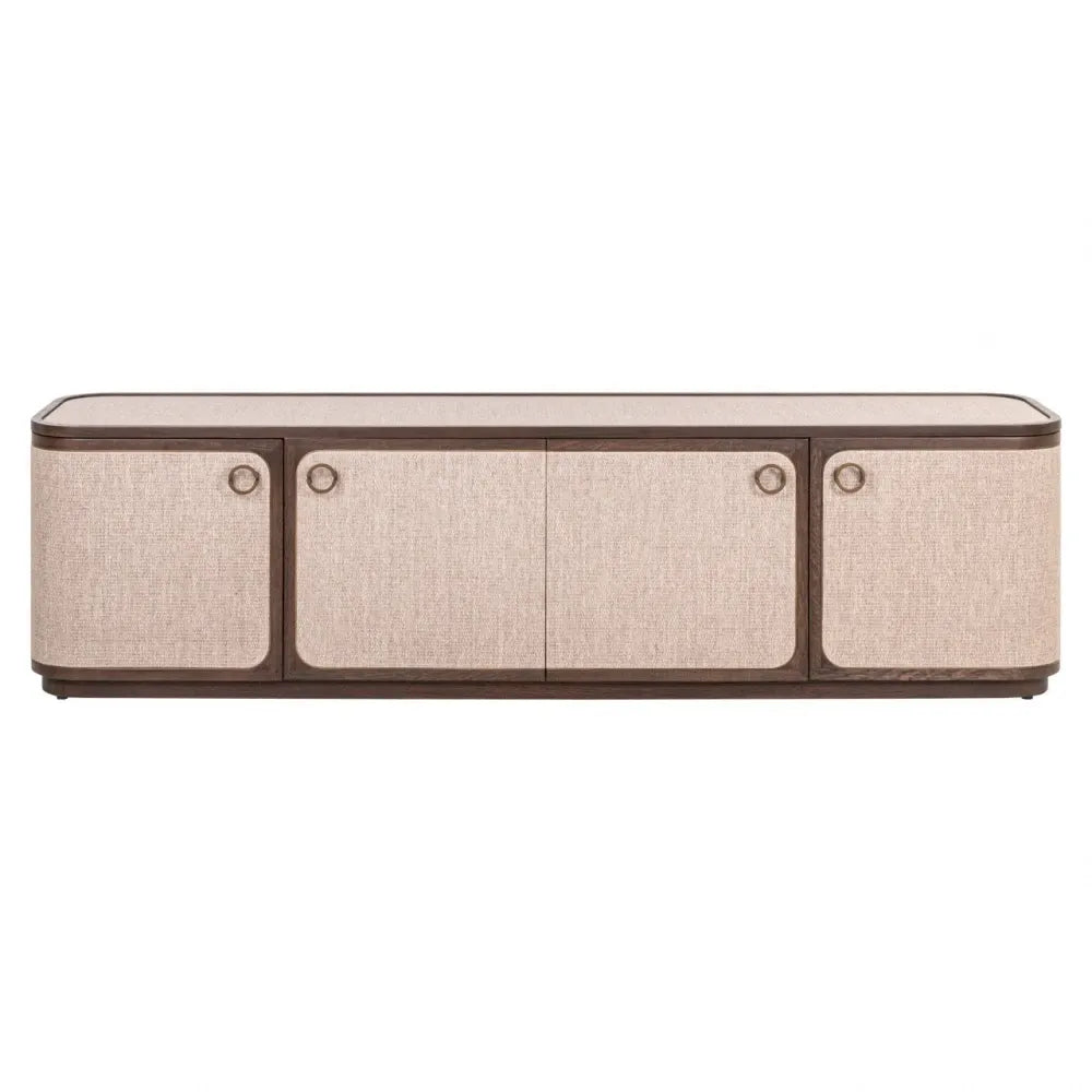 Comoda TV din Lemn/In Auriu/Bej Maro/Bej L190xH50cm Willox Richmond interiors