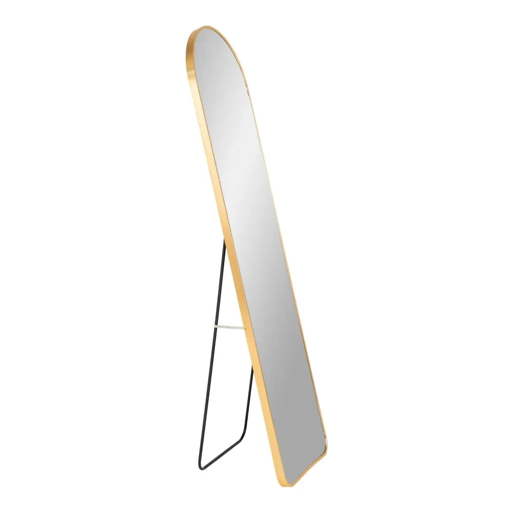Oglinda de podea cu rama din Metal Alama 150x40cm Madrid