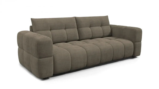 Canapea tapitata cu material pet friendly Alias maro L241x104cm