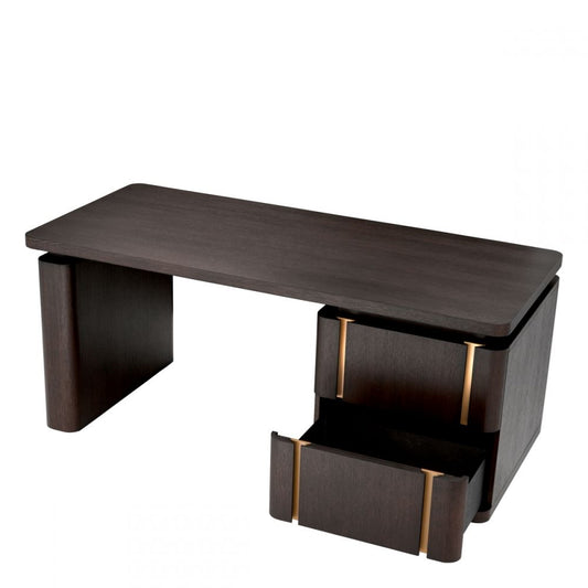 Birou Modesto Eichholtz din Furnir de stejar Maro L180xH76cm