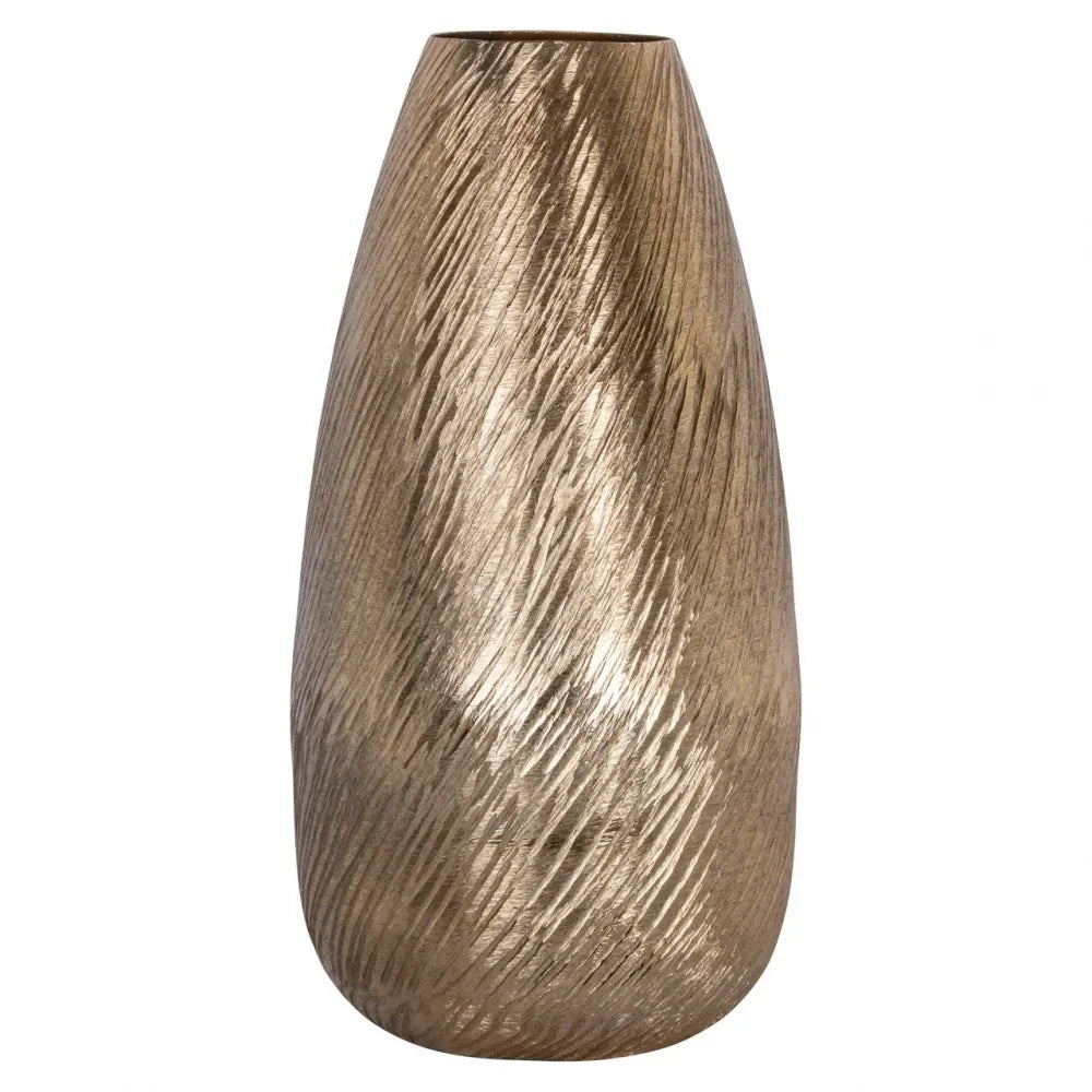 Vaza decorativa din Aluminiu Auriu D21xH40cm Riza Richmond Interiors