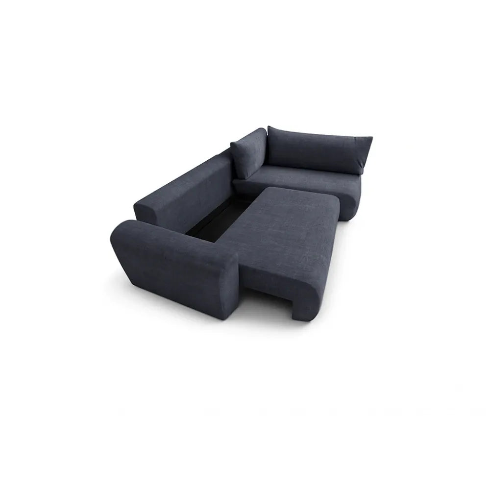 Coltar extensibil si spatiu pentru depozitare Maestro reversibil gri L270x170cm