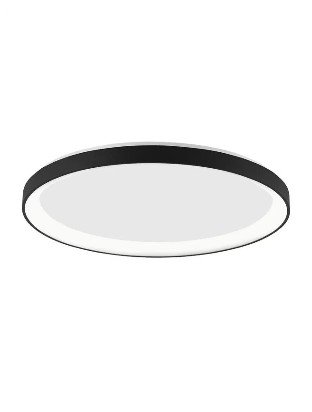 Plafoniera din Aluminiu Negru H6xL48cm IP20 40W 2554lm 2700k PERTINO