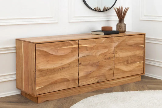 Comoda din Lemn de salcam Maro L160xH76cm DESERT