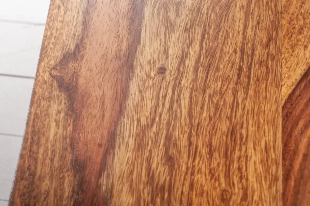 Masuta de cafea Dreptunghiulara din Lemn masiv de sheesham Maro L100xH40cm Retro