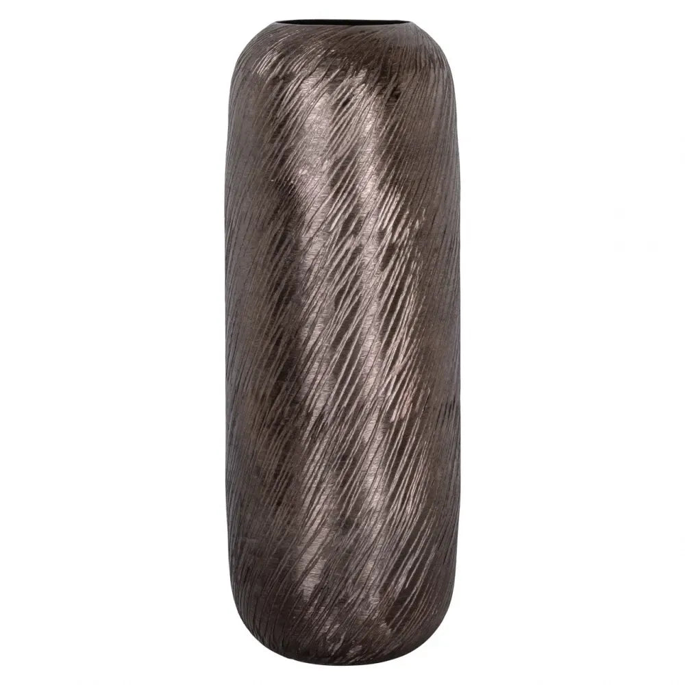 Vaza decorativa din Aluminiu Maro D21xH56cm Jilla Richmond Interiors