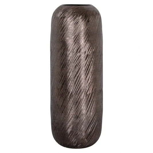 Vaza decorativa din Aluminiu Maro D21xH56cm Jilla Richmond Interiors
